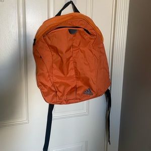 Orange Adidas Backpack